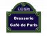 ブラッスリー Brasserie カフェドパリ Parisのロゴ