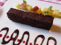 料理メニュー写真 ガトーショコラ