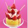 料理メニュー写真 まるごとシフォンケーキパフェ