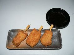 料理メニュー写真&nbsp;小さな？串かつ（3本）