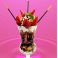 料理メニュー写真 チョコいちごパフェ
