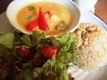 料理メニュー写真&nbsp;シーフードとアボガドのココナッツカレー