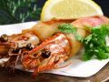 料理メニュー写真&nbsp;海老の梅肉包み揚げ
