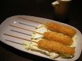 料理メニュー写真&nbsp;串カツ（ソース、味噌）　１本