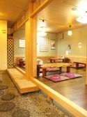 普段は間仕切りでのんびり席※最大宴会40席