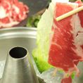 牛・豚しゃぶ食べ放題飲み放題 3800円