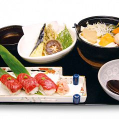料理メニュー写真 甲州牛の握り寿司膳