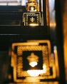 毎日が花灯篭な気分にさせる階段のスロープ