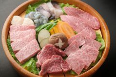 焼肉上神戸屋盛り合せ
