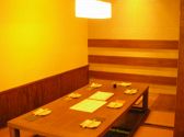 店内奥の半個室です