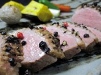 合鴨黒胡椒焼和風ロースト
