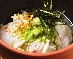 料理メニュー写真 鯛茶漬け