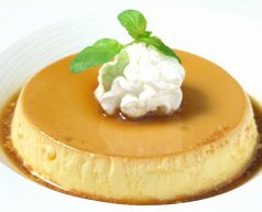 料理メニュー写真 自慢のプリン