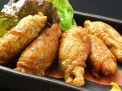 もちもち鶏皮餃子