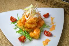 料理メニュー写真 ぷりぷり海老マヨ
