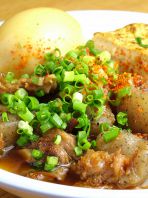 おすすめ牛すじ豆腐煮