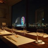 夜景を見ながら歓送迎会などの宴会も◎