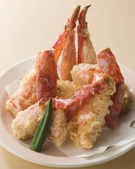 料理メニュー写真 特大たらば天婦羅