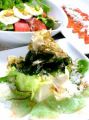 料理メニュー写真&nbsp;豆腐とワカメの梅しそサラダ