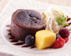 料理メニュー写真&nbsp;フォンダンショコラ