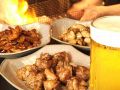 料理メニュー写真&nbsp;名物もも炭火焼