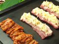 料理メニュー写真&nbsp;平牧三元豚・特上厚切り生サムギョプサルのチーズ焼き（２人前～）