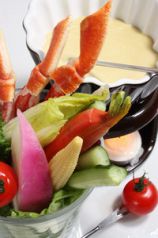 料理メニュー写真 季節野菜のバーニャカウダ