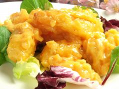 料理メニュー写真 揚げ海老の中華マヨネーズ和え