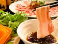 料理メニュー写真&nbsp;豚シャブコース