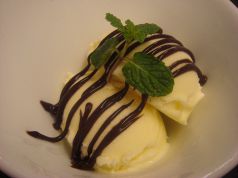 料理メニュー写真&nbsp;バニラのアイスクリーム