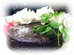 料理メニュー写真&nbsp;フォンダンショコラ