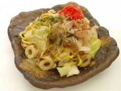料理メニュー写真&nbsp;浅草やきそば/白カレーおうどん/冷やし梅ぶっかけ