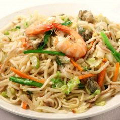 料理メニュー写真 【福建】カキ焼きうどん