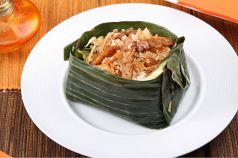 料理メニュー写真&nbsp;青パパイヤのスパイシーサラダ テンペのせ