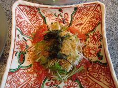 料理メニュー写真&nbsp;大根と水菜パリパリのサラダ