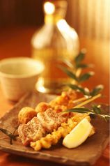 料理メニュー写真&nbsp;炙り串五種盛り合わせ