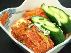 料理メニュー写真&nbsp;キムチ盛り合わせ