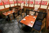 店内テーブル席 2名様~最大20名様まで