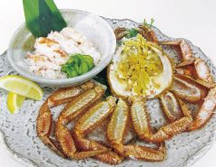 料理メニュー写真 活毛蟹釜ゆで