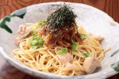 料理メニュー写真 海鮮胡麻クリームパスタ