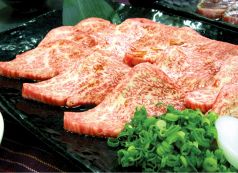 料理メニュー写真 黒毛和牛特選上カルビ