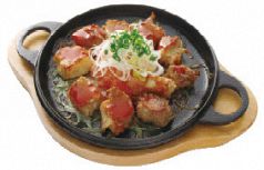 料理メニュー写真&nbsp;梅おろし豚コロステーキ