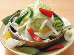 料理メニュー写真 どか盛り野菜のしゃきしゃき浅漬け