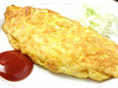 料理メニュー写真&nbsp;やまいもの磯辺揚げ/チーズオムレツ