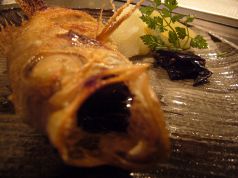 料理メニュー写真 のど黒一本焼き