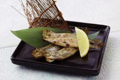 料理メニュー写真 北海道 本ししゃもの炙り焼き