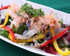 料理メニュー写真&nbsp;やりいかと大根のバルサミコサラダ