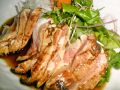 料理メニュー写真&nbsp;ジューシー ももタタキ／プリプリ 生肝