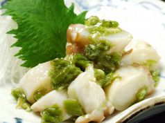 料理メニュー写真 明石タコの涙わさび和え ¥609