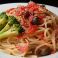 料理メニュー写真 さくらえびとブロッコリーのパスタ